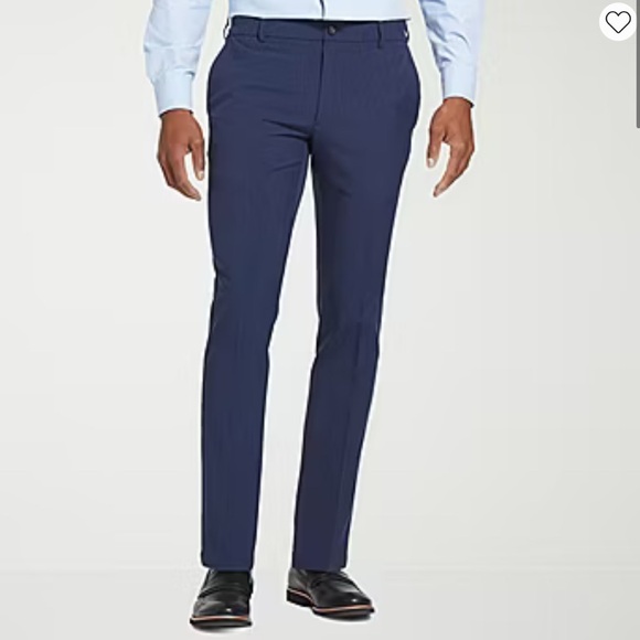 Men's Van Heusen Flex3 Slim-FIt Stretch Melange No-Iron Dress Pants, Size: 32 X 32, Blue Men's Van Heusen Flex3 Slim-FIt Stretch Melange No-Iron Dress Pants, Size: 32 X 32, Blue